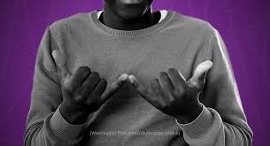 Sign language presenter